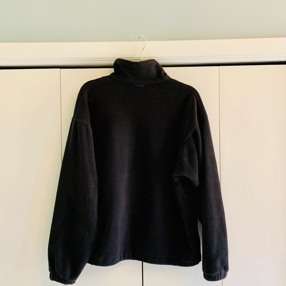 Vintage 90s Men’s Columbia Black Fleece Jacket M - Picture 5 of 7